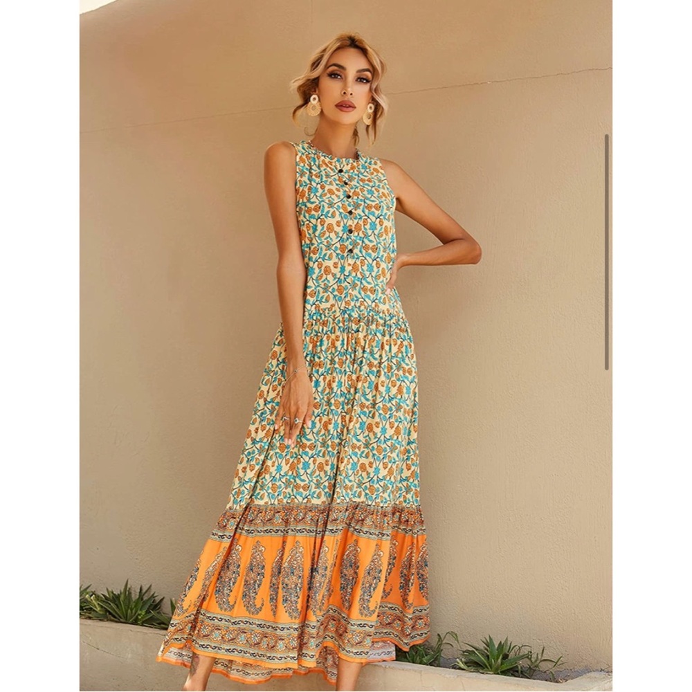 XL Dress Hippy Boho Type Extra Large New